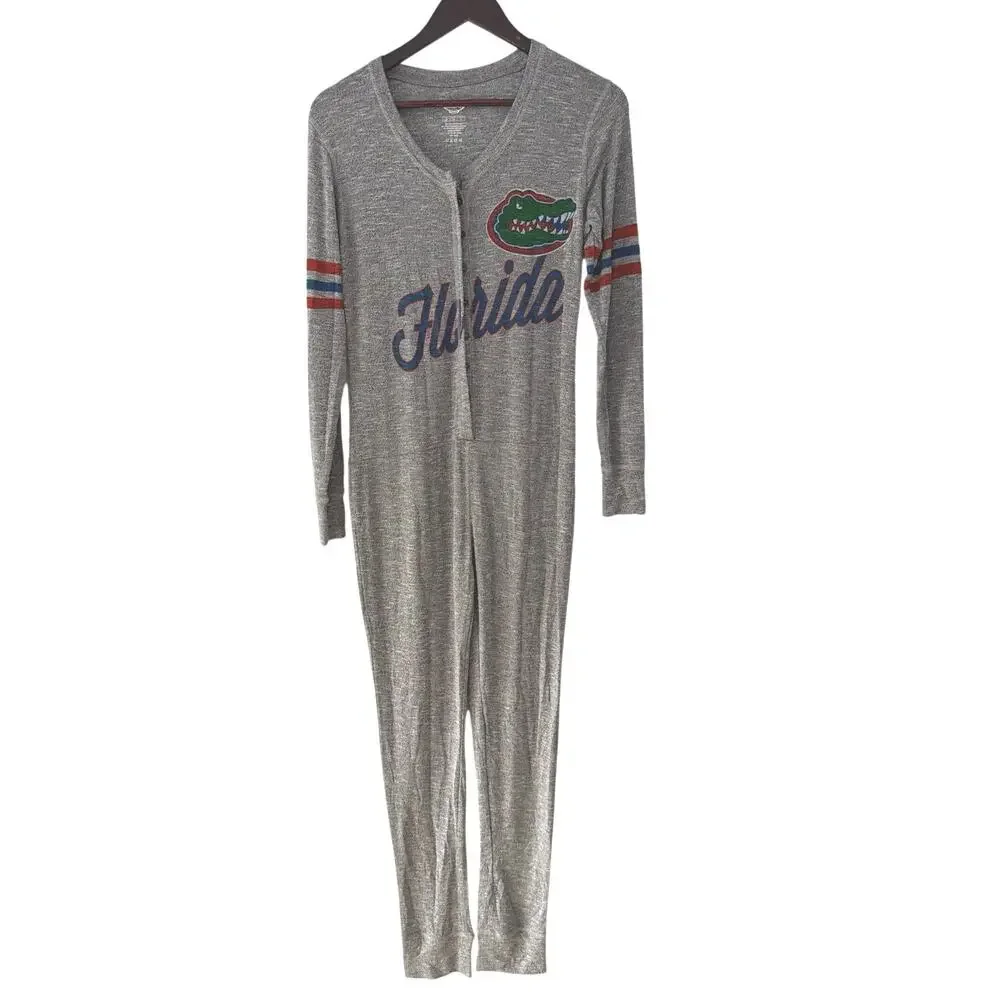 University of Florida Gators Adult Union Suit Jumpsuit Pajamas Unisex Size S